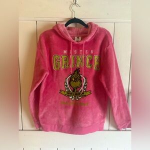 Grinch Pink Hoodie Sweatshirt